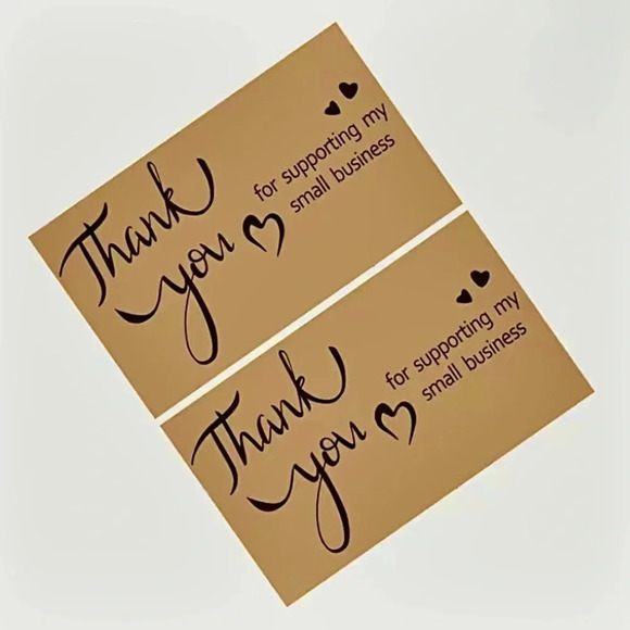 50PCS Thank You Cards For Small Businesses NEW - Picture 4 of 5